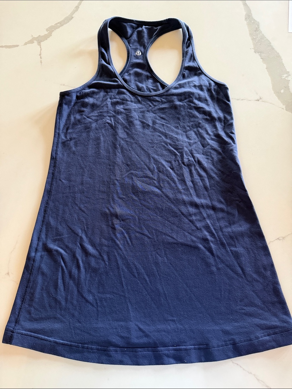Lululemon Navy Cool Racerback Athletic Tank Size 8